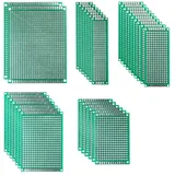 BerryBase Lochrasterplatine, doppelseitig, verschiedene Größen, Set mit 32 Stück