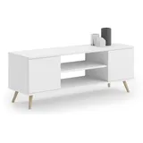 raumhirsch furniture Lowboard 40x50 cm Weiß Holz