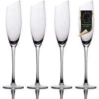 Intirilife Champagner Sektglas 0,15 l 4 St.