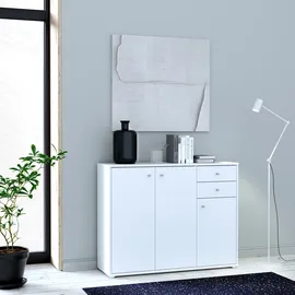 Forte Kommode Faik Dekor Weiß