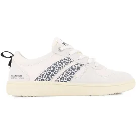 Palladium Pallacup Flame Lth Damen Cream/Snow Leopard 45