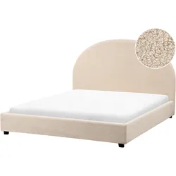 Wasserbett Bouclé VAUCLUSE 140 x 200 cm Beige