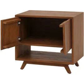 Mendler Waschbeckenunterschrank 61 x 65 x 40 cm Braun