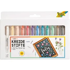 Folia Kreidestifte 12 St. Mehrfarbig