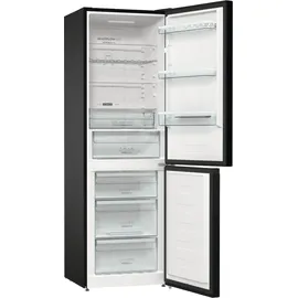 Gorenje NRK6192ABK4 Kühl-Gefrierkombination (304 l, 1860 mm hoch, Schwarz)