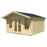 SKANHOLZ Trondheim 3,80 x 3,80 m natur
