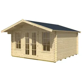 SKANHOLZ Trondheim 3,80 x 3,80 m natur