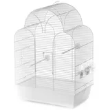 Duvo+ Vogelkäfig Sonia 45 x 28 x 63 cm weiß