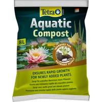Tetra Pond AquaticCompost Teicherde - speziell für Teichpflanzen entwickelte Teichboden-Mischung, 8 L