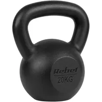 rebel electro Kettlebell Gusseisen 20 kg schwarz