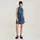 G-Star Kleid Midi Blau XS