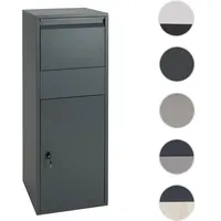 Mendler Paketkasten HWC-G80, Paketbox Standbriefkasten Paketbriefkasten Größe XL ~