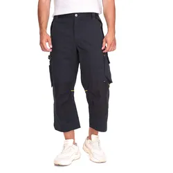 NORTHERN COUNTRY Bundhose Herren Sommer-Arbeitshose Cordura-Verstärkt Berufsbekleidung Heimwerker-Hose 7/8 Hose 78296434 Schwarz - 48