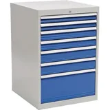 Quality Schubladenschrank H1019xB705xT736mm 2x75,2x100,2x125,1x300mm Schubl.