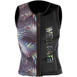 LUIVZD Swim Jacket - Antikollisions-Rettungsweste, professionelle Neopren-Schwimmweste for Erwachsene und Kinder for Wassersport, Paddeln, Surfen, Rafting(Schwarz,L)
