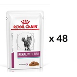Royal Canin Veterinary Feline Renal Fisch 48 x 85 g