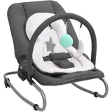 vidaXL vidaXL, Babywippe Anthrazit Stahl