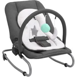 vidaXL vidaXL, Babywippe Anthrazit Stahl