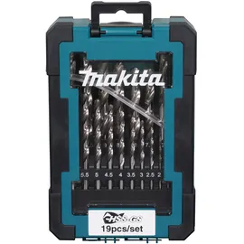 Makita Metallbohrer-Set 1-10 mm 19 tlg.