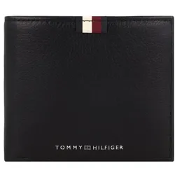 Tommy Hilfiger TH Premium Geldbörse RFID Schutz Leder 11.5 cm  schwarz