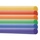 EXPLORER Poolnudel Schwimmnudel 160x7 cm aus PU-Schaum – Pool-Noodle Schwimm-Noodle – zum Schwimmen Planschen (2 Stück, Sortiert)