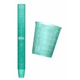 MED-COMFORT Einweg-Medizinbecher, 30 ml L-09170-GRÜN , 1 Packung = 80 Stück, grün