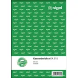 Sigel Formularbuch Kassenbericht A5 weiß
