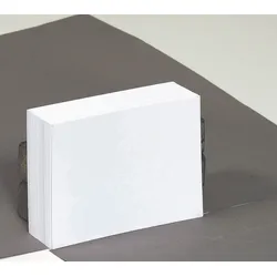 Karteikarten DIN A7 blanko weiß