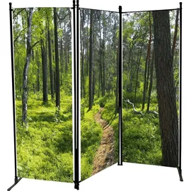 Westerholt Paravent mit Fotodruck Wald