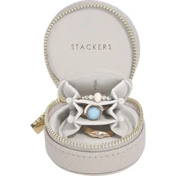 Stackers Oyster Schmuck-Reisekästchen mini taupe