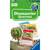 Ravensburger 22359 Wieso? Weshalb? Warum? Dinosaurier Quartett - Reisespiel ab 4 Jahre