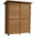 Habitat et Jardin Gartenschrank espacio 49 x 162 x 140 cm Braun