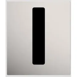 SANIT Urinal Abdeckplatte Ineo Bright Infrarot Edelstahl