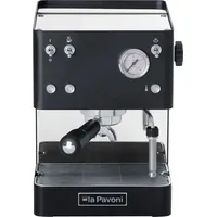 La Pavoni LPMCBN01EU Espressomaschine, Stainless Steel, Schwarz