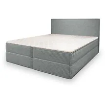 masseno Boxbett 160 x 200 cm Grau
