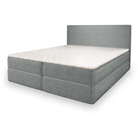 masseno Boxbett 160 x 200 cm Grau