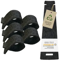 6 er Set Serviettenringe  6 Serviettenringe aus Filz  16 x 5 cm