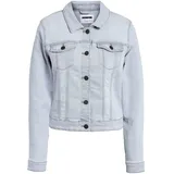 Noisy May NMDebra Denim Jacket Frauen Jeansjacke mit Pattentaschen Modell 'DEBRA', Hellblau, XS