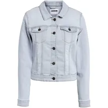 Noisy May NMDebra Denim Jacket Frauen Jeansjacke mit Pattentaschen Modell 'DEBRA', Hellblau, XS