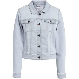 Noisy May NMDebra Denim Jacket Frauen Jeansjacke mit Pattentaschen Modell 'DEBRA', Hellblau, XS