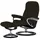 Stressless Relaxsessel Leder 78 x 97 x 70 cm Braun mit Hocker