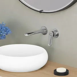 Fortis Natura Wand-Waschtischarmatur, SET inklusive Grundkörper,, 9520800PC,