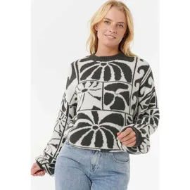 Rip Curl AOTS TY Williams Jacquard Crew Pullover Schwarz M