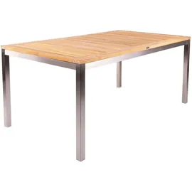 Zebra Technologies Zebra Gartentischgestell, Silber, Metall, eckig, 90x74x160 cm, Gartenmöbel, Gartentische, Gartentische