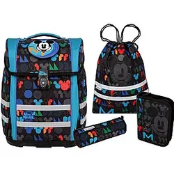 McNeill Perfecto Disney-Mickey Mouse Schulranzen-Set 5 tlg.