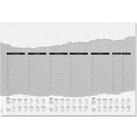 Sigel Schreibtischunterlage »Weekly Planner« weiß, 59.4x42 cm