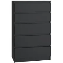 Onlywood Malwa M5 Kommode Schwarz