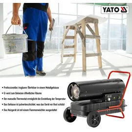 Yato Heizkanone Ölheizgebläse 30 kW schwarz