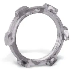 ABB 141AL Gegenmutter mit gekroepften Kanten, bzw verzahnter Flaeche, fuer Verschraubungen, mit NPT 1/2 7TAD012040R0000 VPE=100  - 100 Stück