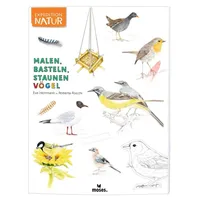 Moses Expedition Natur: Malen, Basteln, Staunen Vögel | Ein Mitmachbuch rund um die Welt der Vögel | Für Kinder ab 7 Jahren